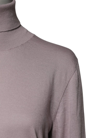 Dolce &amp; Gabbana Brauner Rollkragenpullover aus Kaschmir