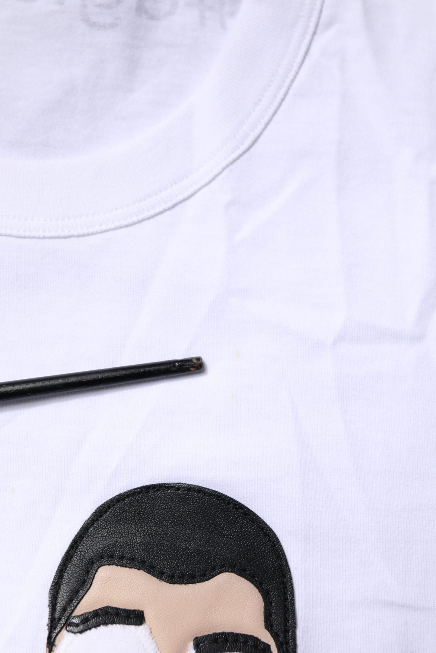 Dolce &amp; Gabbana Weißes #DGFamily Baumwoll-T-Shirt mit Rundhalsausschnitt