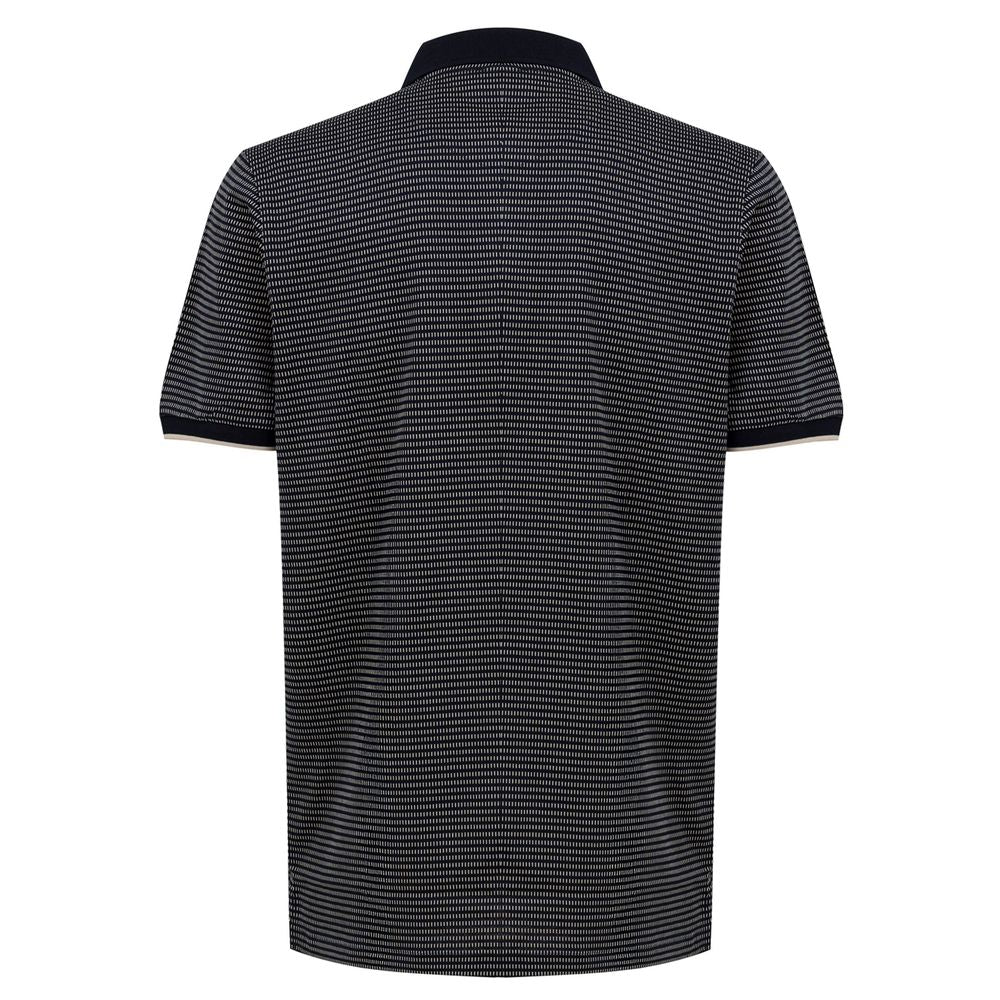 Dunhill Poloshirt aus blauer Baumwolle