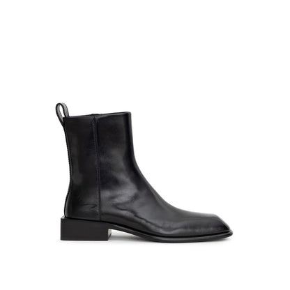 Alexander Wang Schwarzer Lederstiefel