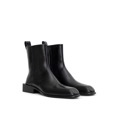 Alexander Wang Schwarzer Lederstiefel