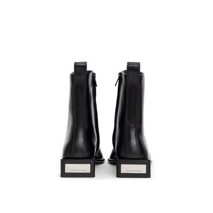 Alexander Wang Schwarzer Lederstiefel
