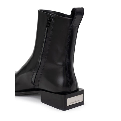 Alexander Wang Schwarzer Lederstiefel