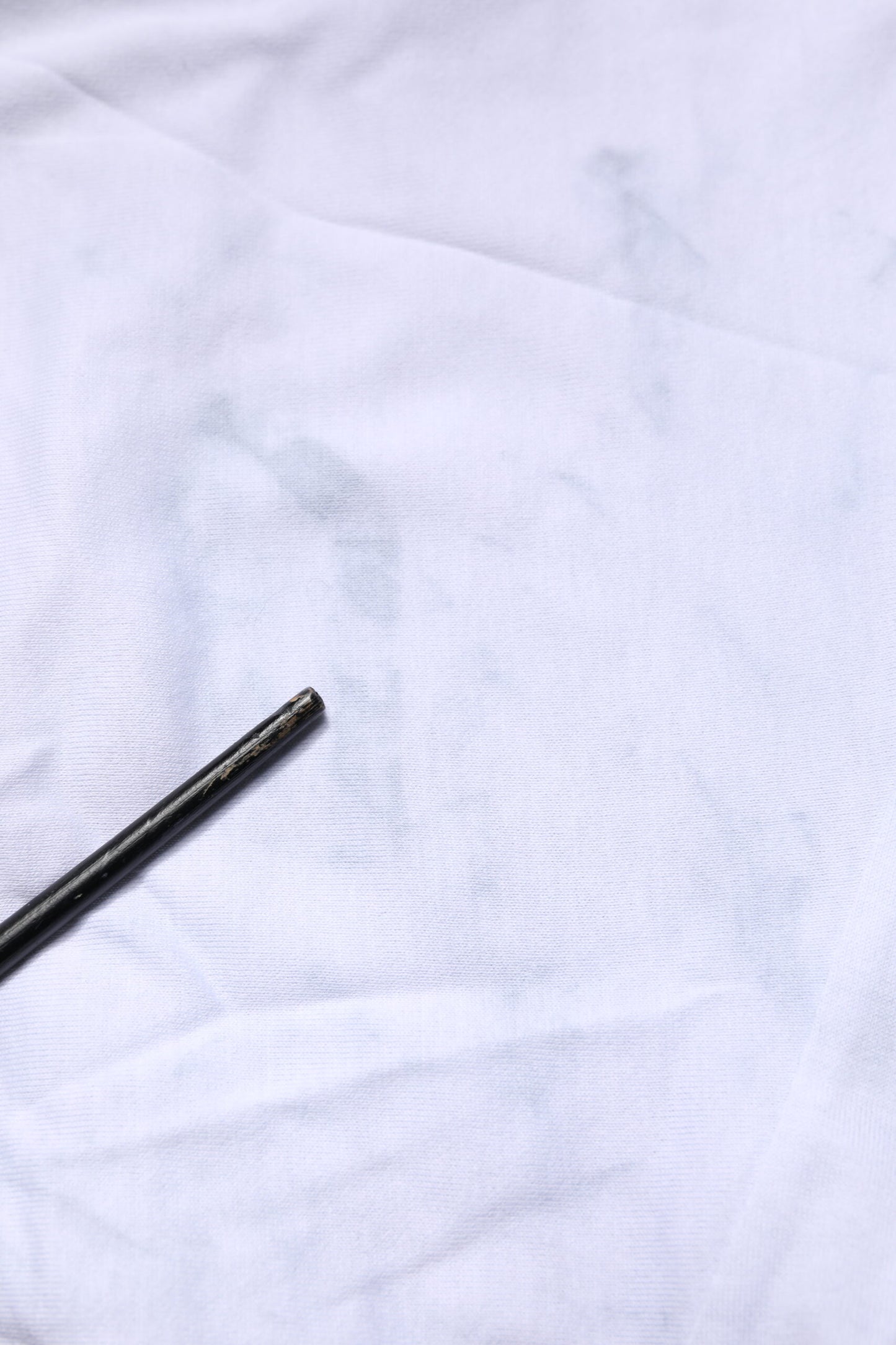 Dolce & Gabbana White Print Lace-Up Cotton Crew Neck T-shirt