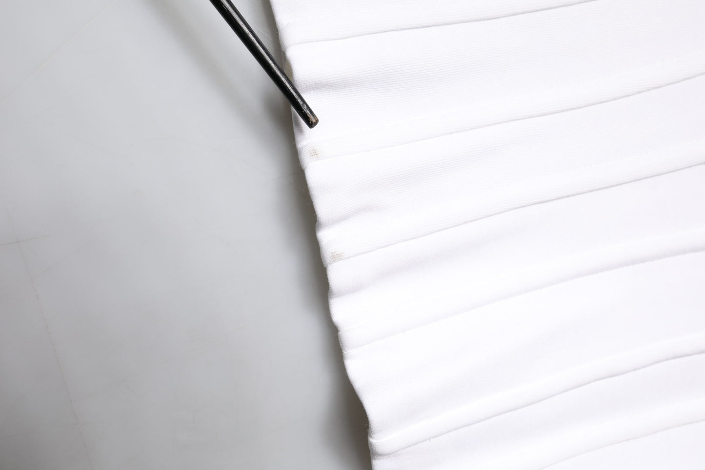 Dolce &amp; Gabbana – Blusenoberteil aus weißer Baumwollmischung mit 3/4-Ärmeln