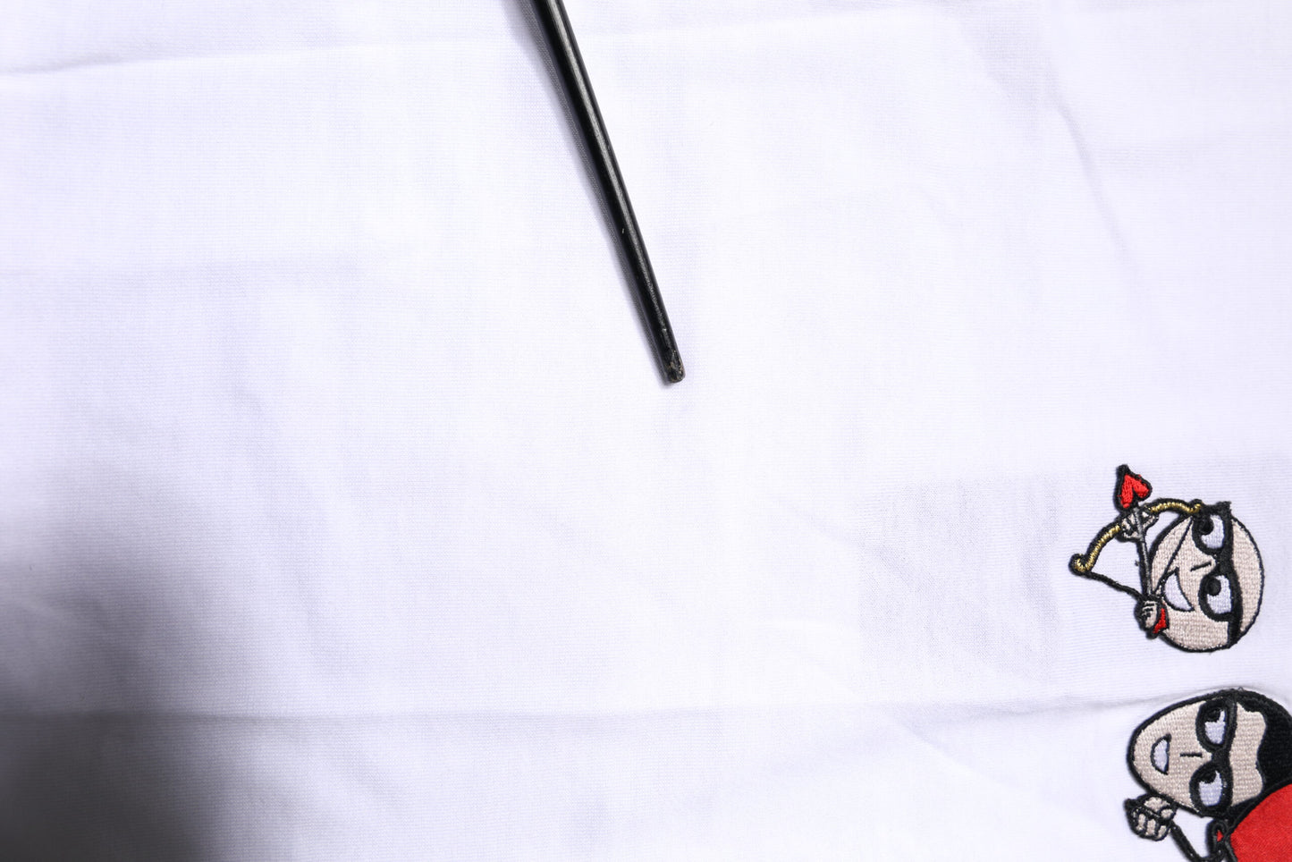 Dolce & Gabbana White #DGFAMILY Cotton Embroidery T-shirt