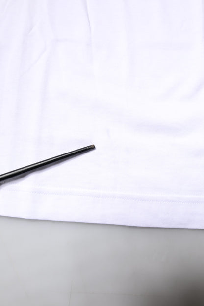 Dolce & Gabbana White #DGFAMILY Cotton Embroidery T-shirt