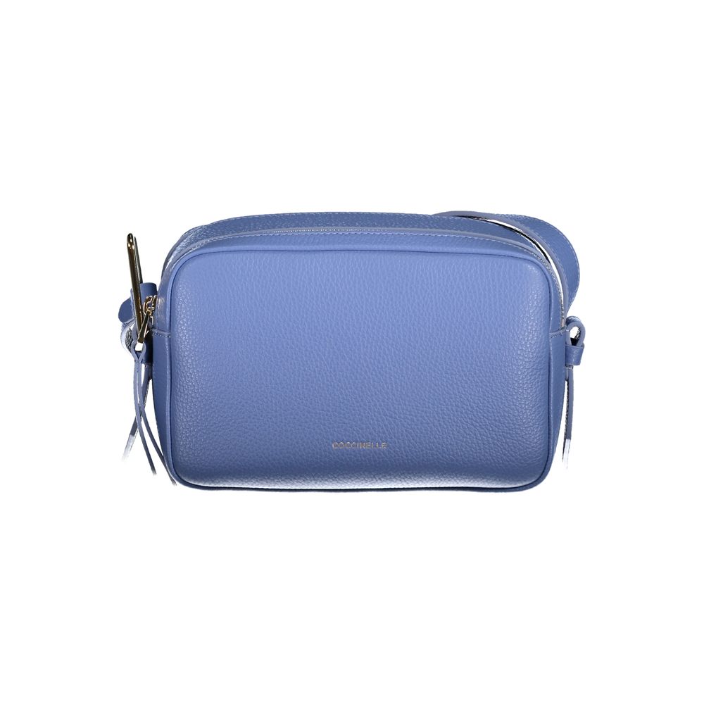 Coccinelle Hellblaue Leder Damen Handtasche