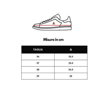 P448 White Leather Athletic Sneakers