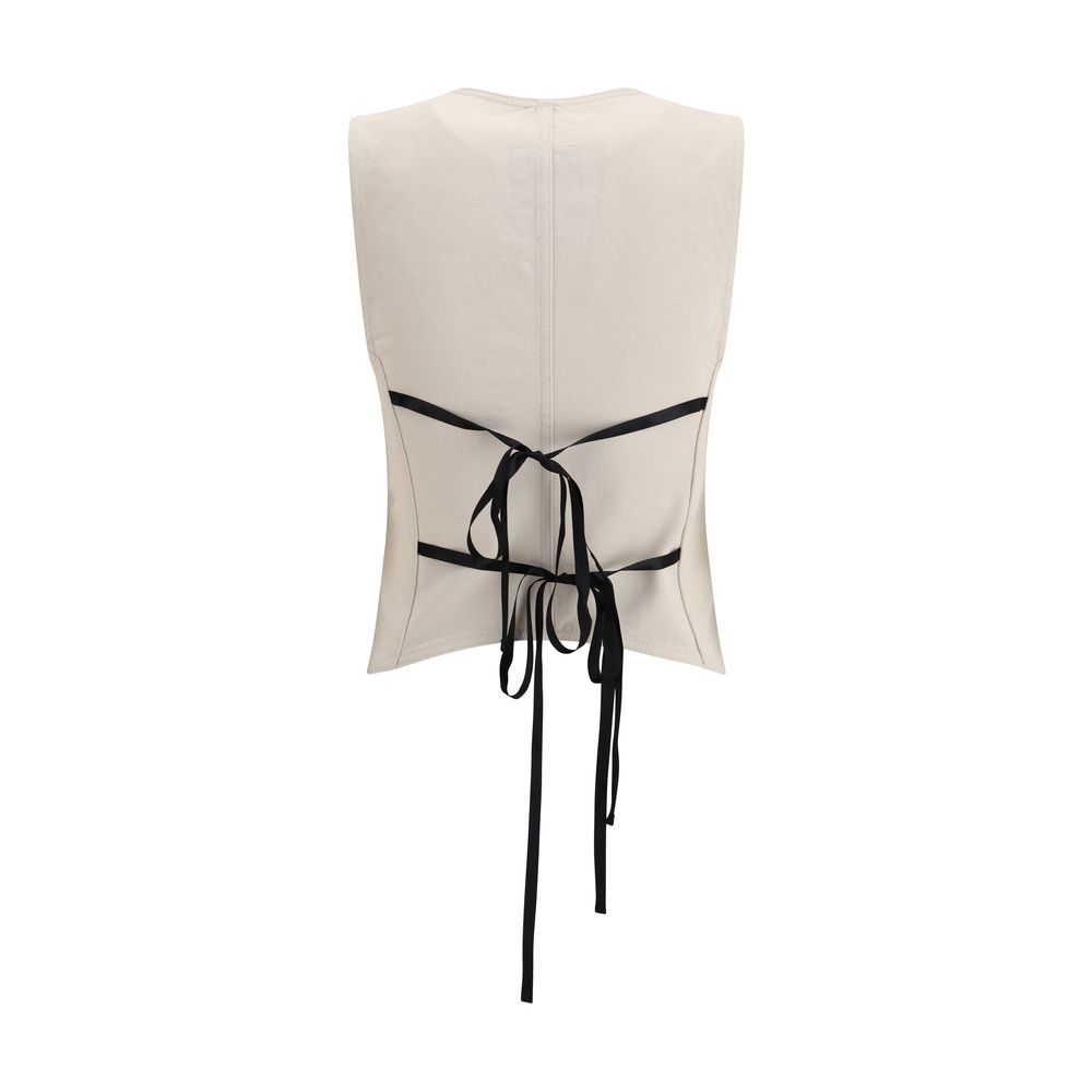 PINKO Cremefarbenes Baumwoll-Top