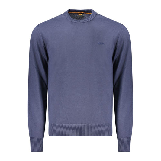 Hugo Boss Blauer Wollpullover für Herren
