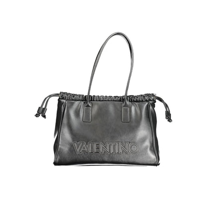 Mario Valentino Schwarze Polyethylen-Handtasche