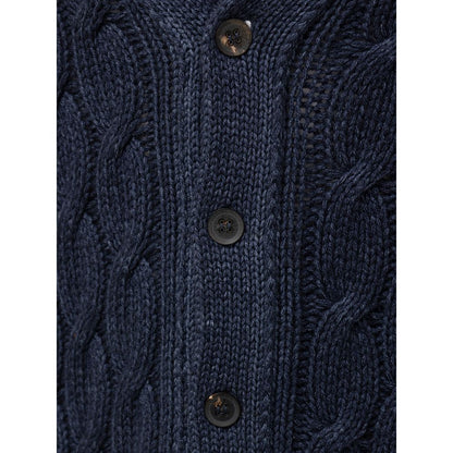 Cruciani Blauer Kaschmir-Cardigan