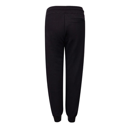 GCDS Black Cotton Joggers (Workout Pants)