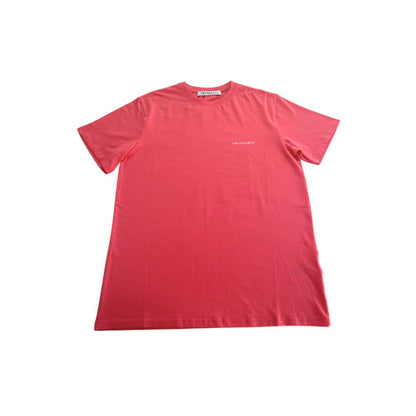 Trussardi Beachwear Herren-T-Shirt aus roter Baumwolle