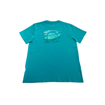 Trussardi Beachwear Light Blue Cotton Men T-Shirt