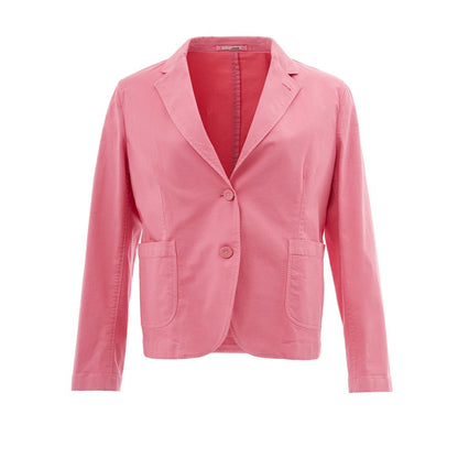 Lardini Elegante rosa Baumwolljacke für Sie