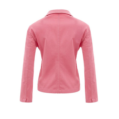 Lardini Elegante rosa Baumwolljacke für Sie
