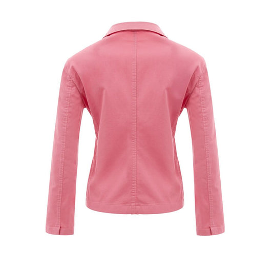 Lardini Elegant Pink Cotton Jacket for Her