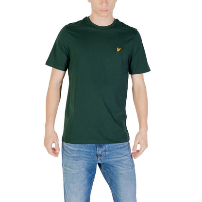 Lyle &amp; Scott – Grünes Baumwoll-T-Shirt