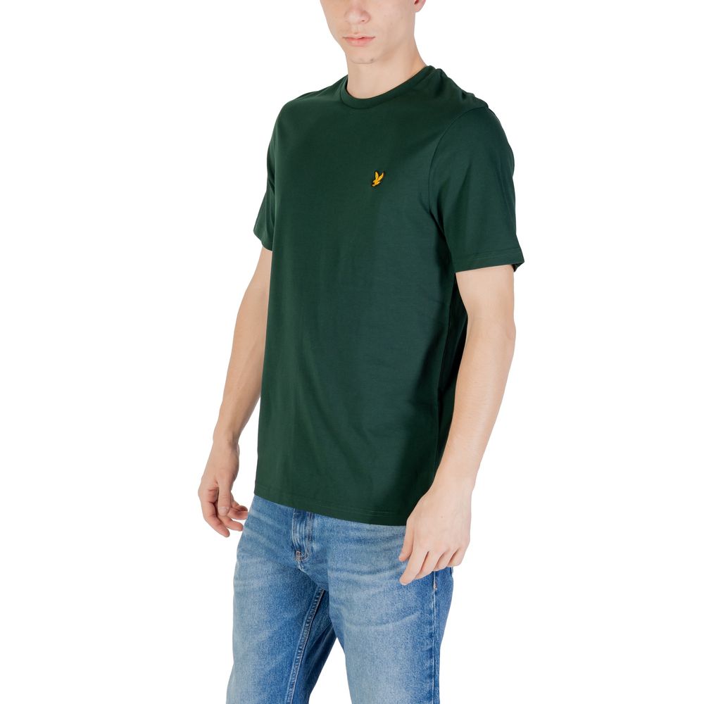 Lyle &amp; Scott – Grünes Baumwoll-T-Shirt