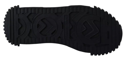 Dolce &amp; Gabbana – Schwarze High-Top-Sorrento-Sneakers aus Nylon
