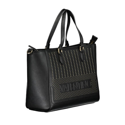 Mario Valentino Schwarze Polyethylen-Handtasche