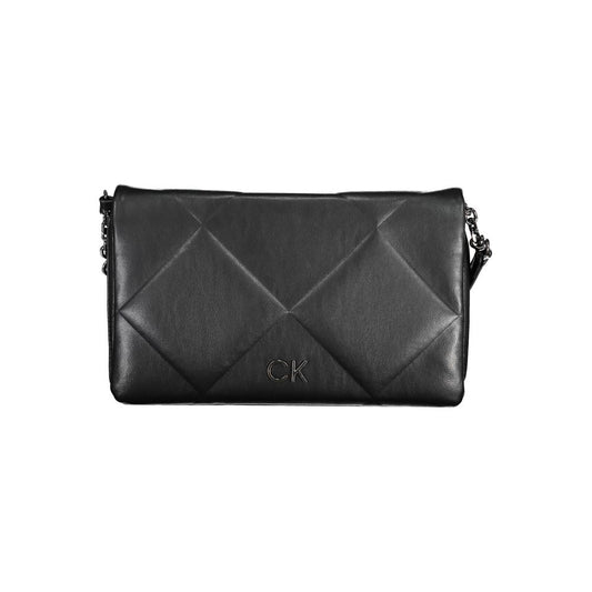 Calvin Klein Schwarze Polyester-Handtasche