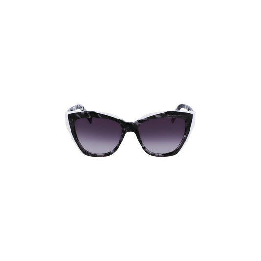 Liu Jo – Weiße Acetat-Sonnenbrille für Damen