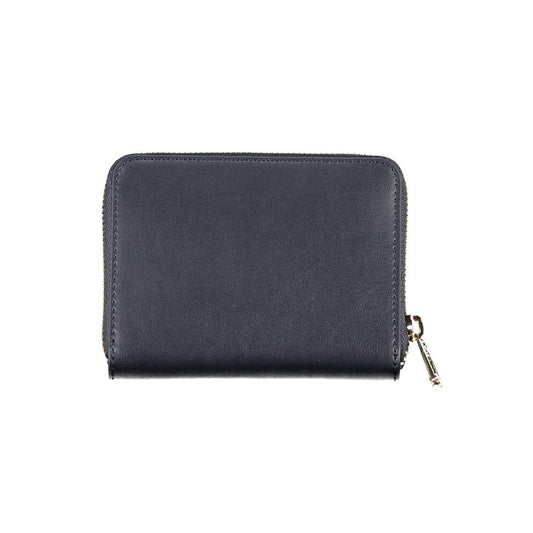 Tommy Hilfiger – Blaue Polyethylen-Geldbörse für Damen