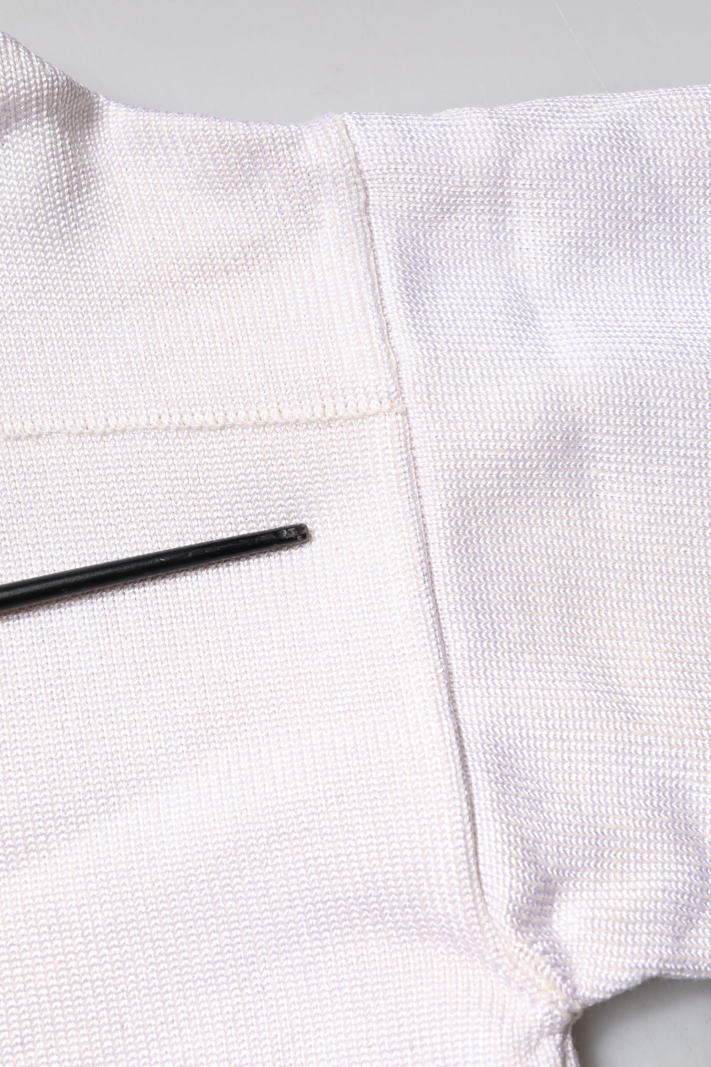 Jil Sander Weißer Pullover aus Viskose mit Rundhalsausschnitt und langen Ärmeln