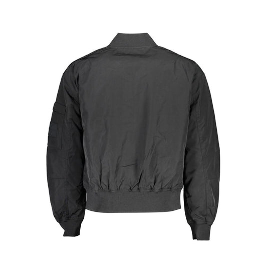 Calvin Klein Schwarze Polyester Herrenjacke