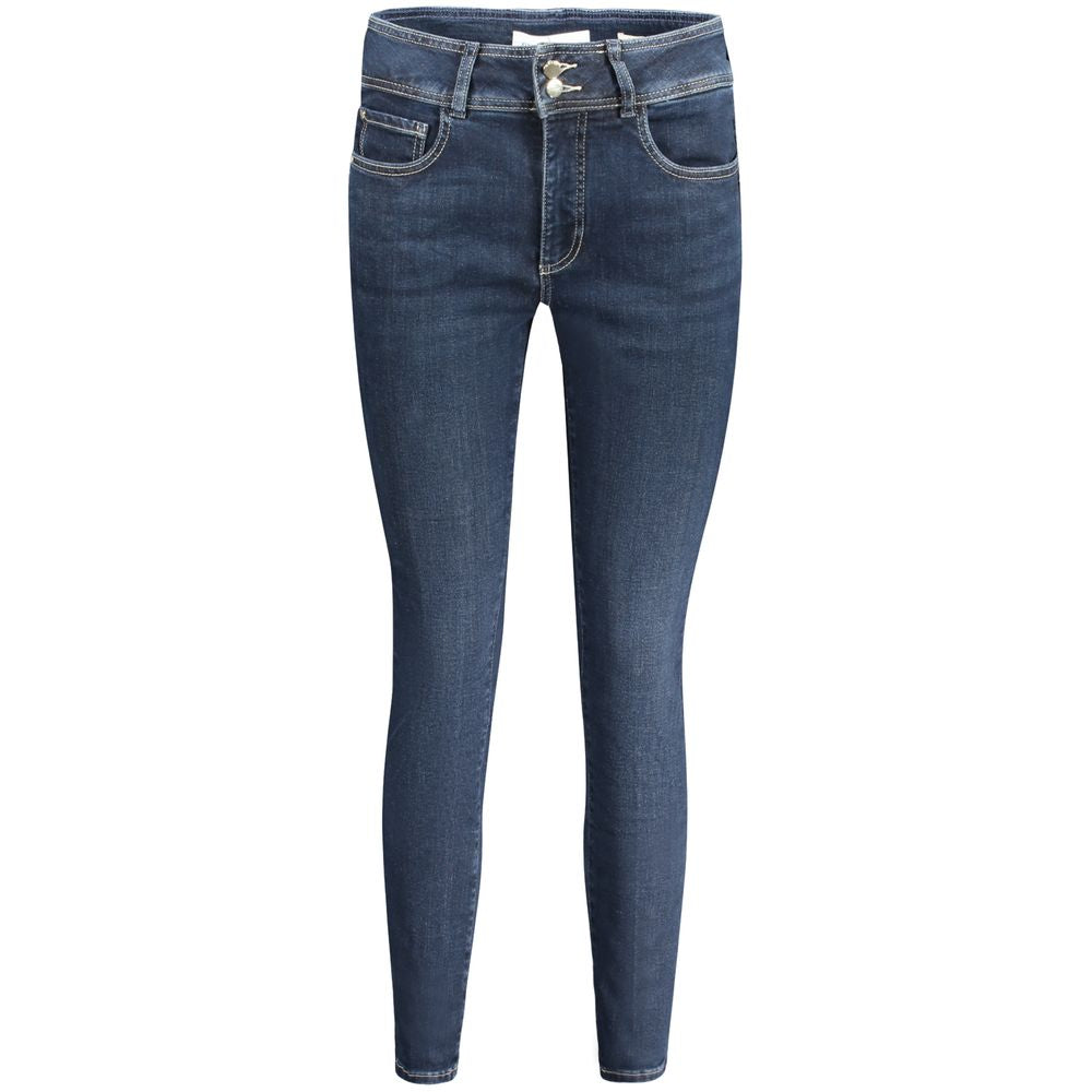 Guess Jeans Blaue Skinny-Jeans aus Baumwolle für Damen