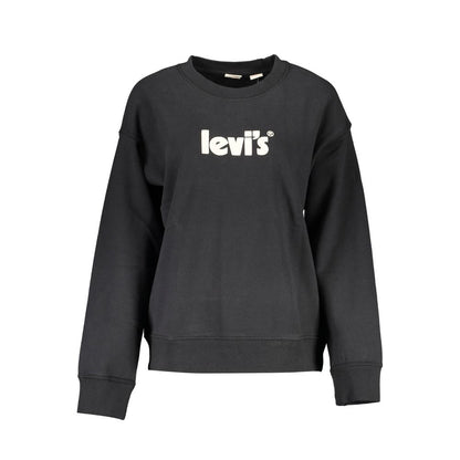 Levi's – Schwarzer Baumwollpullover für Damen