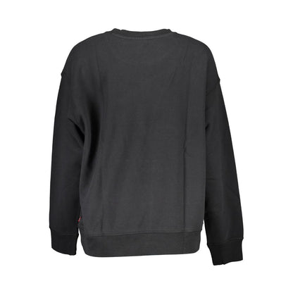 Levi's – Schwarzer Baumwollpullover für Damen