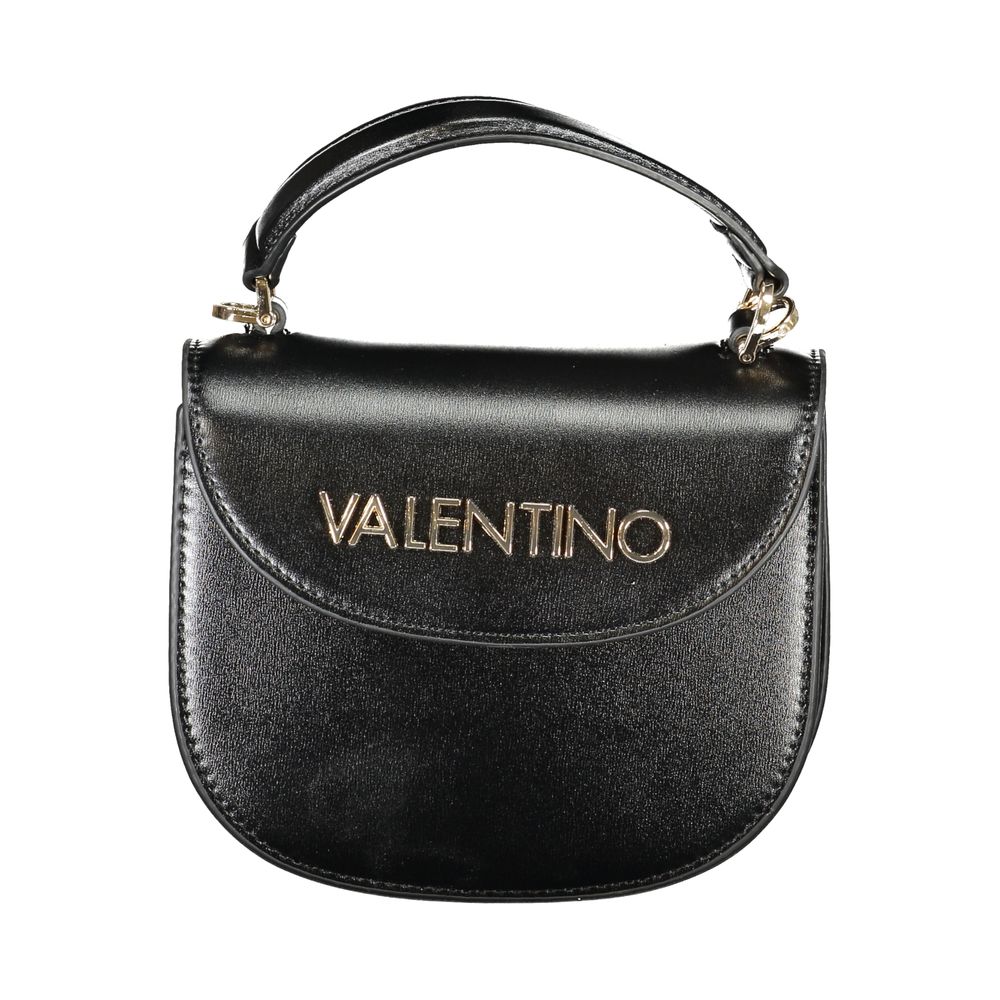 Mario Valentino Schwarze Polyethylen-Damenhandtasche