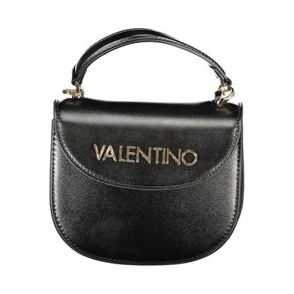 Mario Valentino Schwarze Polyethylen-Damenhandtasche