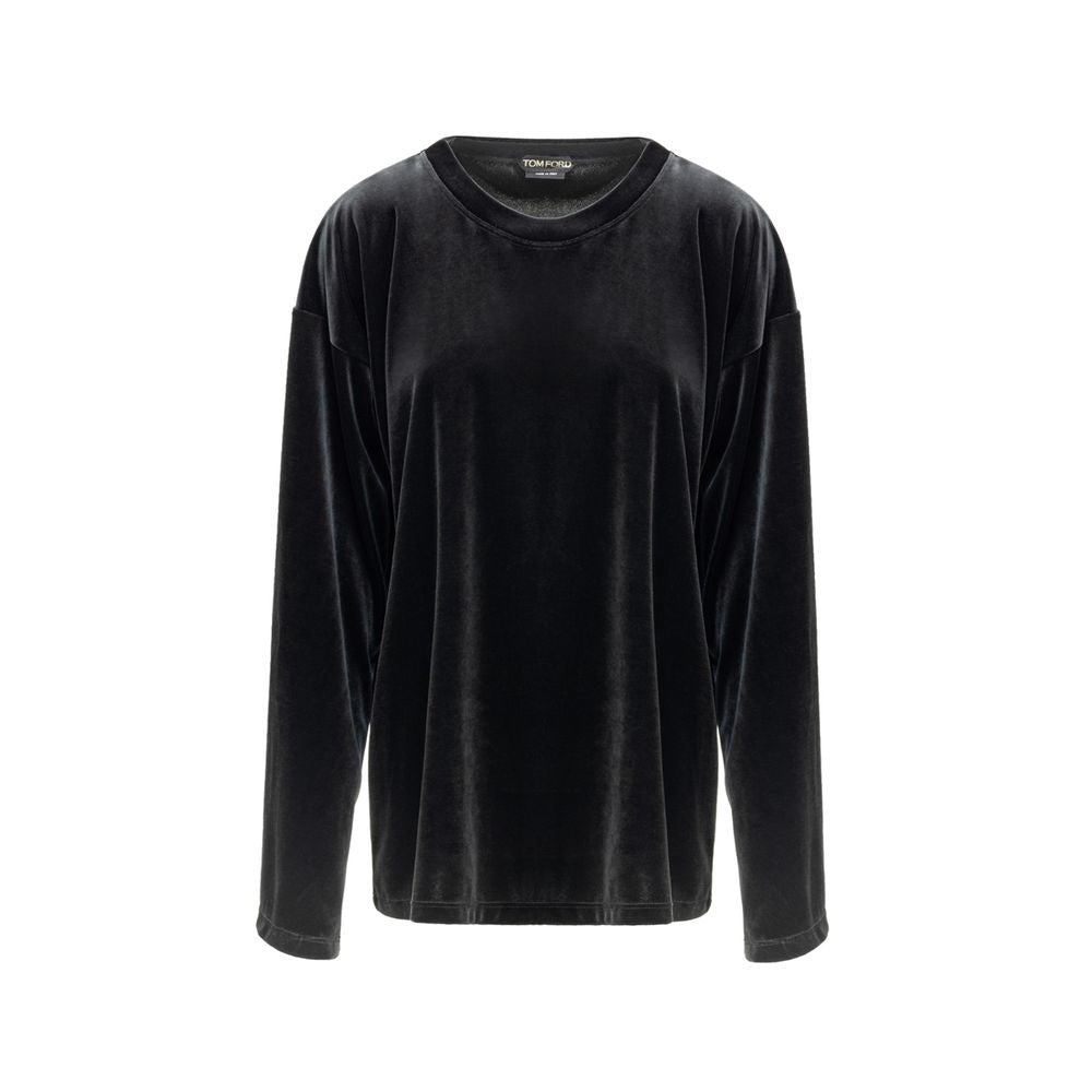 Schwarzes Sweatshirt aus Synthetik von Tom Ford