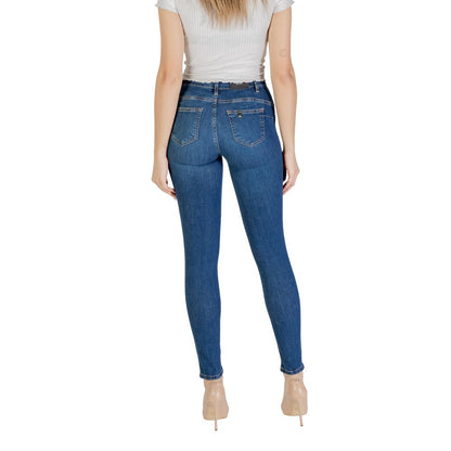 Liu Jo Blue Cotton Skinny Jean