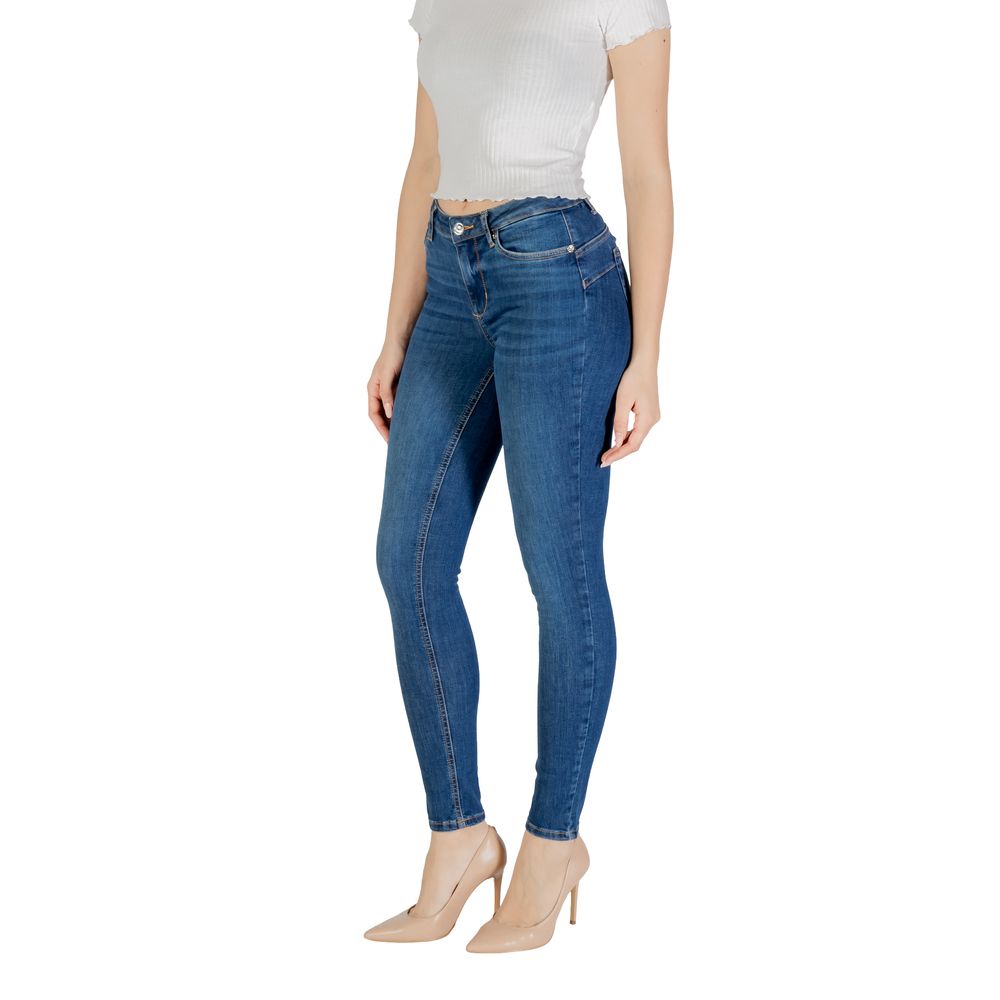 Liu Jo Blue Cotton Skinny Jean