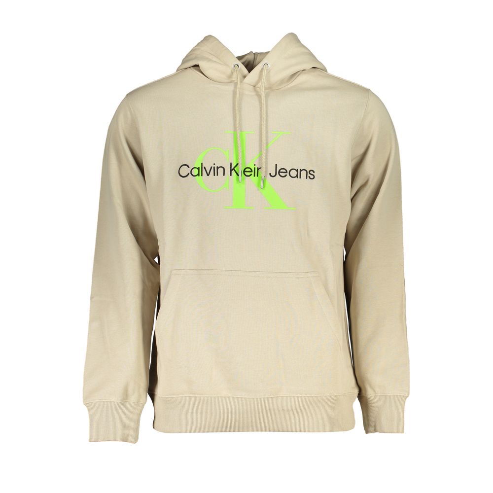 Calvin Klein Beige Baumwollpullover für Herren