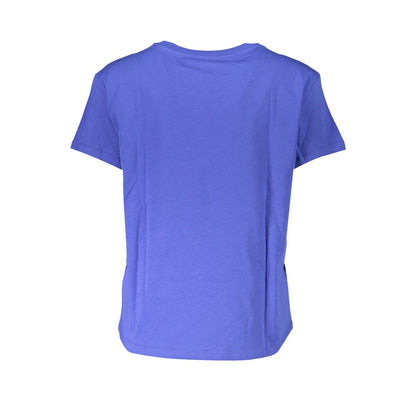 Patrizia Pepe Blue Cotton Women T-Shirt