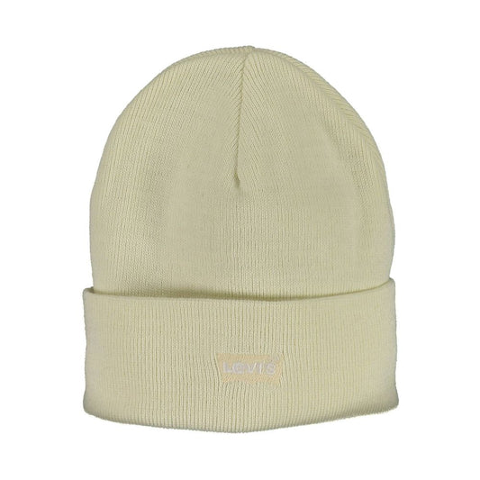 Levi's White Marabou Women Hat