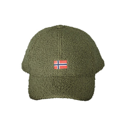 Norwegen 1963 Grüne Polyester-Männerkappe