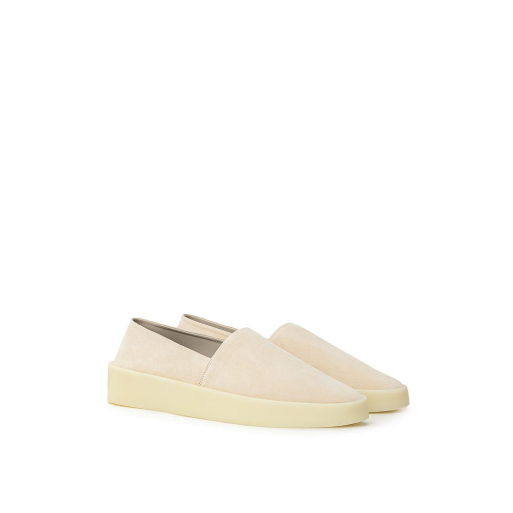 Fear Of God – Slipper aus beigefarbenem Leder