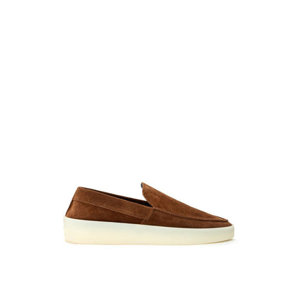 Fear Of God – Slipper aus braunem Leder