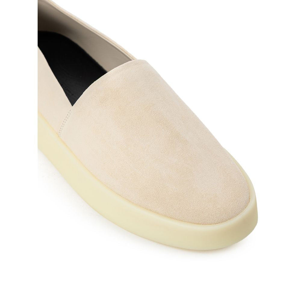 Fear Of God – Slipper aus beigefarbenem Leder