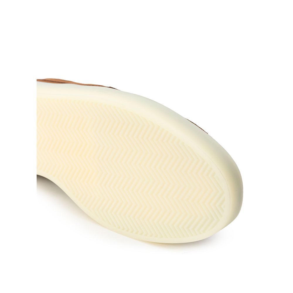 Fear Of God – Slipper aus braunem Leder