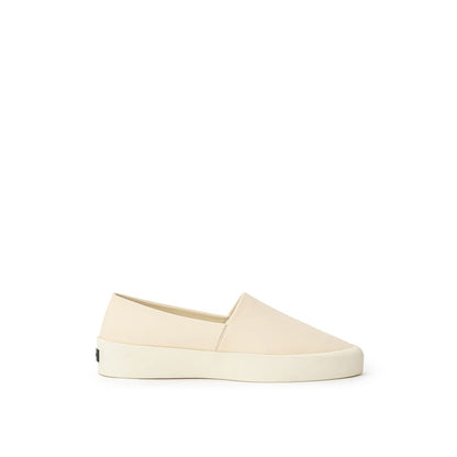 Fear Of God – Slipper aus beigefarbenem Leder