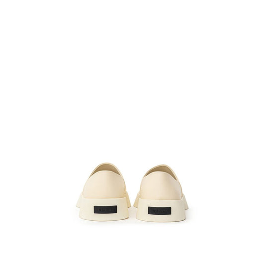 Fear Of God – Slipper aus beigefarbenem Leder